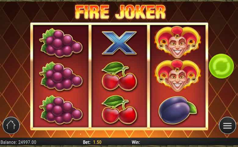 Fire Joker ohne Registrierung spielen